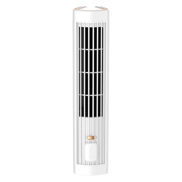USB Rechargeable Bladeless Tower Fan – Slim & Silent - InspiredGrabs.com